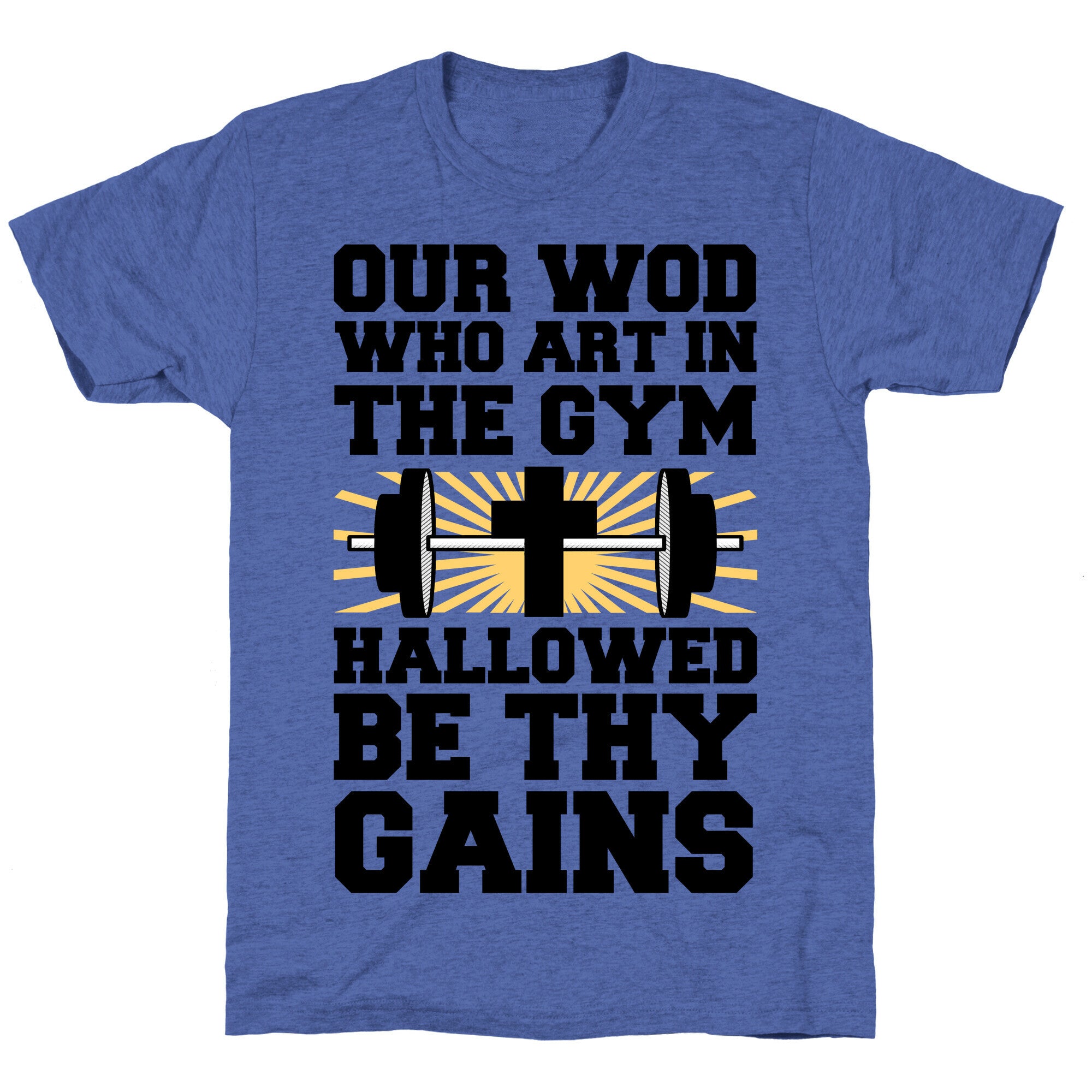 The Fitness Prayer Unisex Triblend Tee